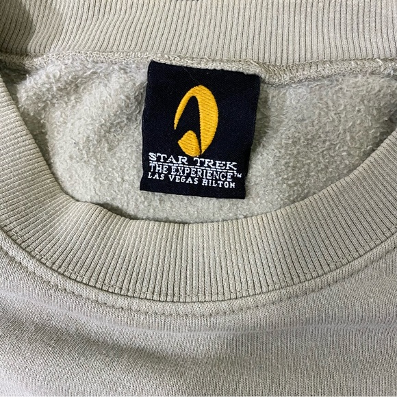 Vintage Star Trek The Experience Las Vegas Hilton Crewneck Sweatshirt Size L - Picture 5 of 5